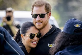 Meghan Markle y Harry de Inglaterra reaparecieron en La Haya