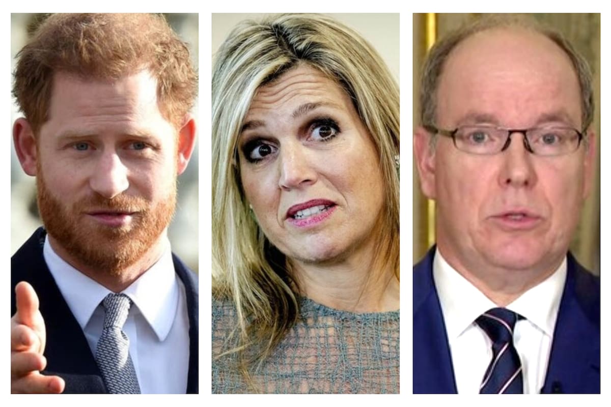 El príncipe Harry de Reino Unido, la reina Máxima de Holanda y el príncipe Alberto de Mónaco son algunos de los miembros de la realeza que tuvieron que pedir disculpas oficiales