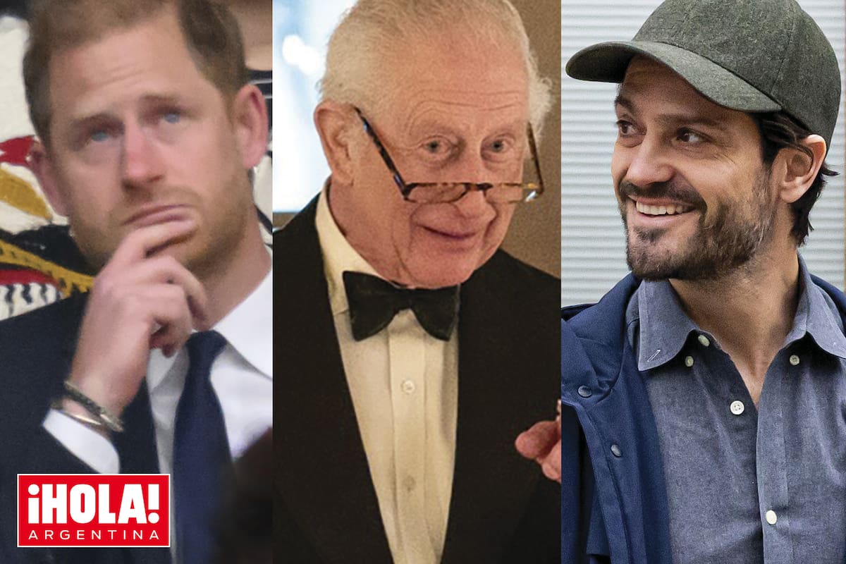 El príncipe Harry, el rey Carlos III y Carlos Felipe de Suecia, protagonistas de la semana.