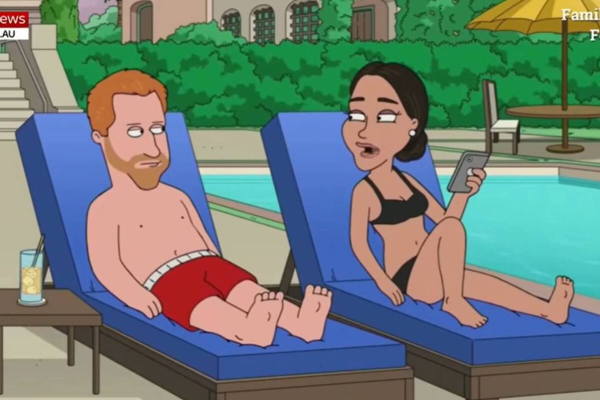 El príncipe Harry y Meghan Markle aparecen en el último capítulo de la serie Padre de familia