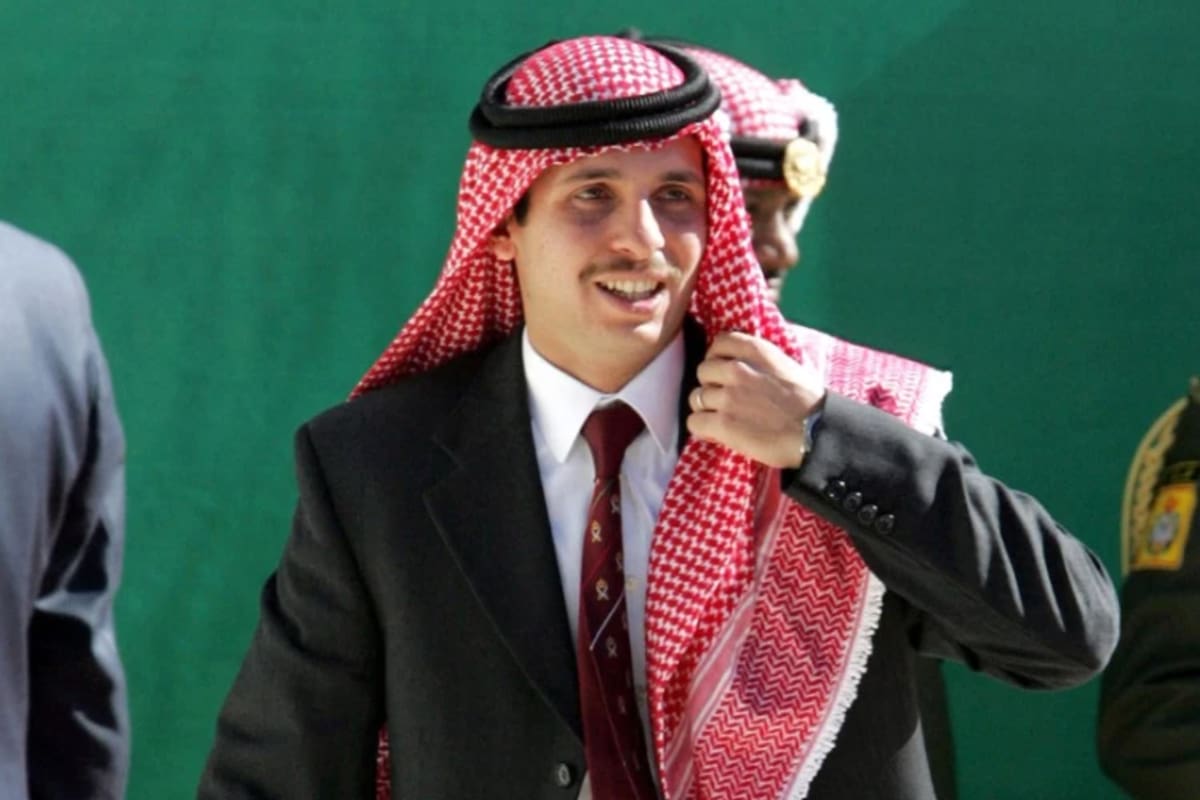 El príncipe Hazma de Jordania