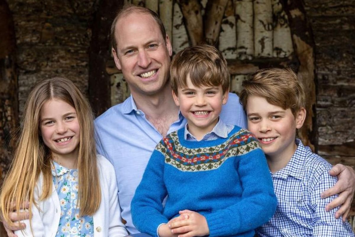 El príncipe William celebró sus 42 años con sus hijos mayores en el show de la artista del momento (Foto: Instagram @princeandprincessofwales)