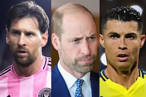 El príncipe William no dudó al elegir entre Messi y Cristiano: su respuesta fue contundente