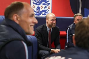 El príncipe William estuvo con la selección de Inglaterra previo al Mundial y les dejó un especial consejo