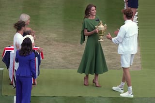 El príncipe William y Kate comparten un momento con Jannik Sinner tras su triunfo en Wimbledon