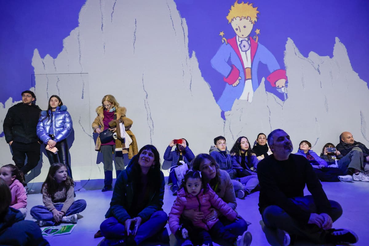 "El Principito", estreno de vacaciones en la sala inmersiva del ex CCK