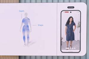 El probador de ropa virtual de Google, parte del nuevo AI Mode