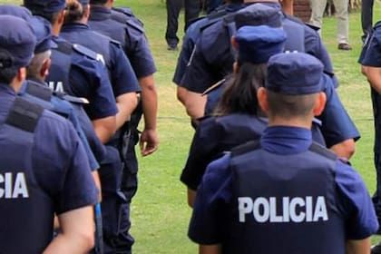 La policía bonaerense logró contener la reacción de familiares y amigos de la víctima