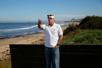 “El proceso de avance del mar está super acelerado, es exponencial y será cada vez peor”, dice Martín Palleiro