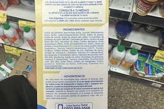 Alerta por leche para bebés adulterada: hallaron una toxina seis veces por encima del límite permitido