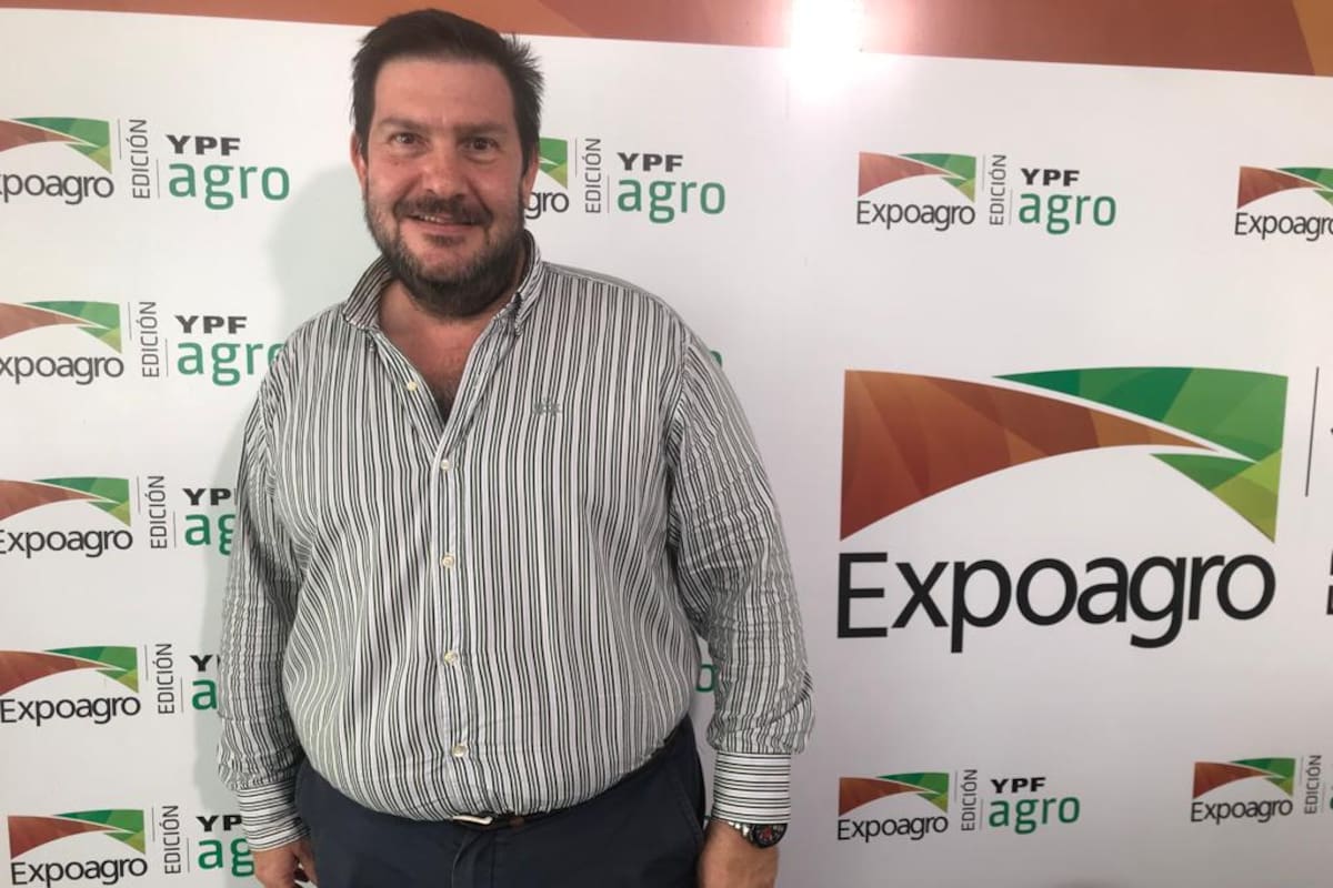 El productor agropecuario José Antonio Álvarez
