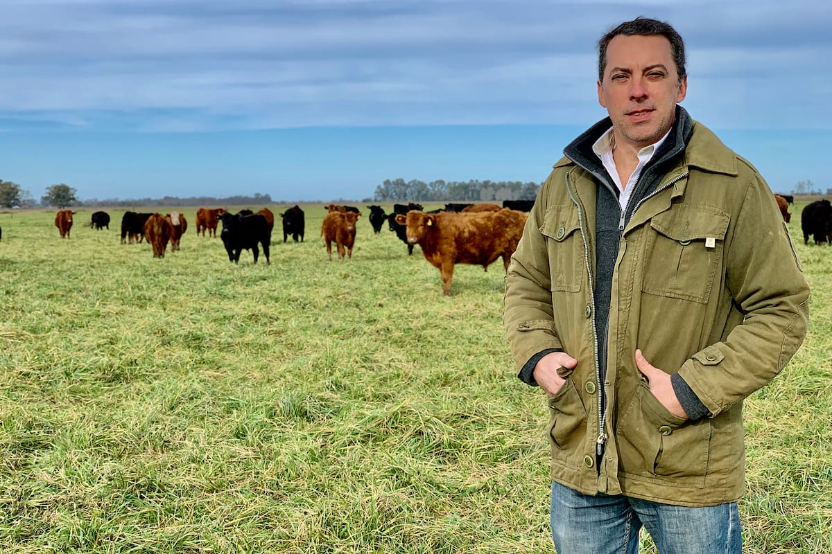 El productor Francisco Corte, coordinador del grupo CREA