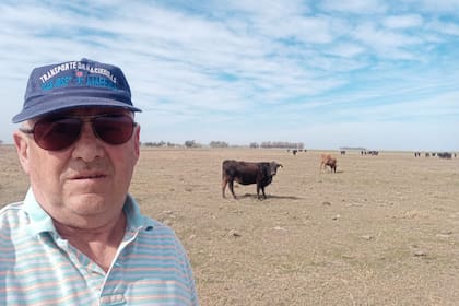 El productor ganadero Horacio Crespo