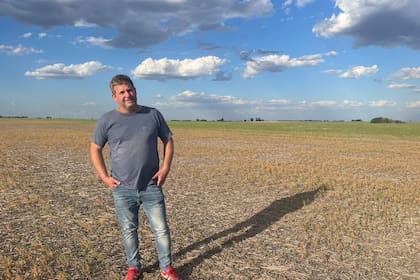 El productor Martín Pettinari: "Este año el factor Niña, que produce lluvias por debajo de lo normal, se vino con todo y sumado a las heladas tardías nos destrozó todo"