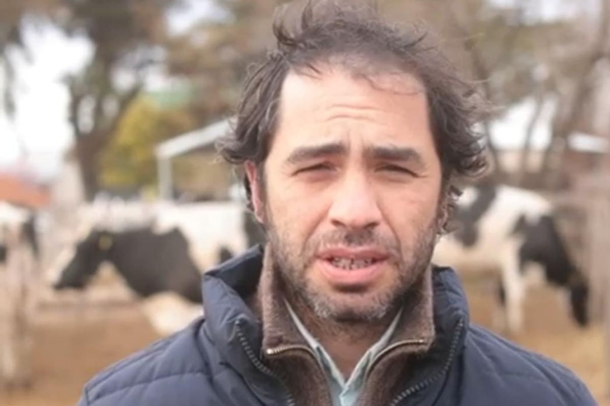 El productor y asesor tambero Andrés Cayre