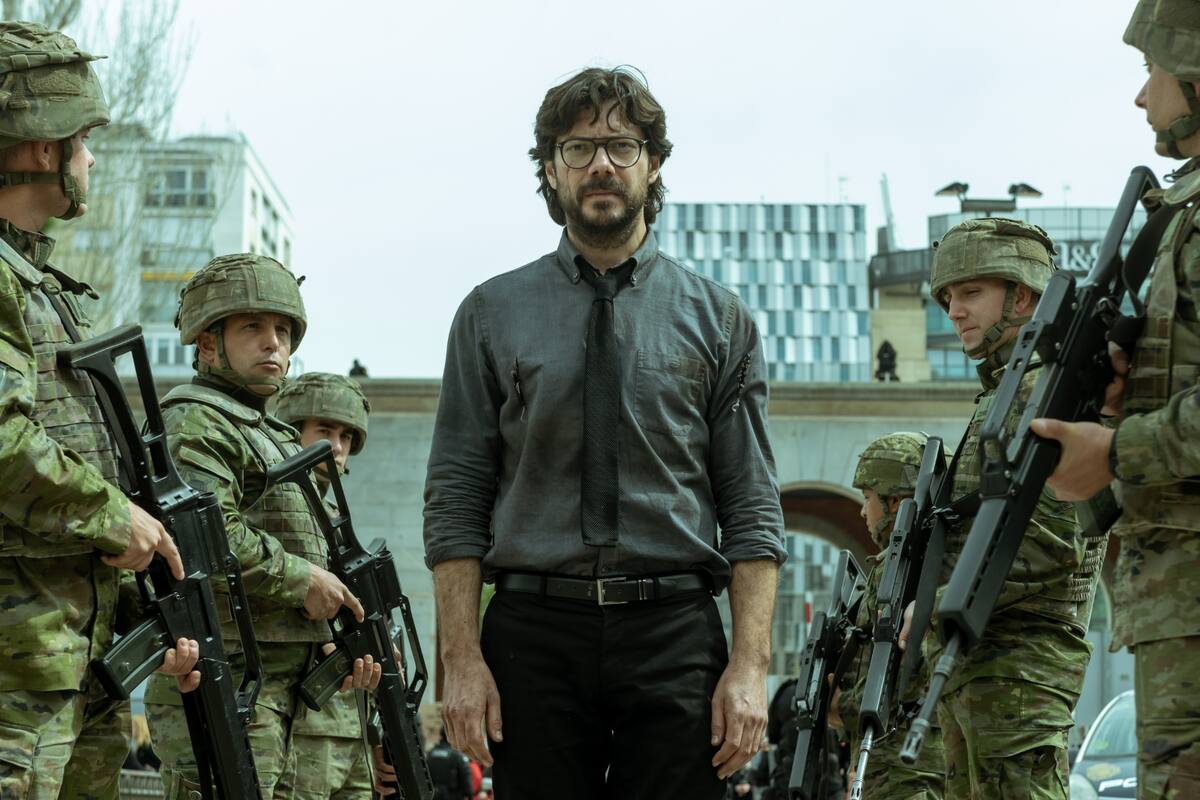 El Profesor atraviesa difíciles situaciones en la temporada final de La casa de papel