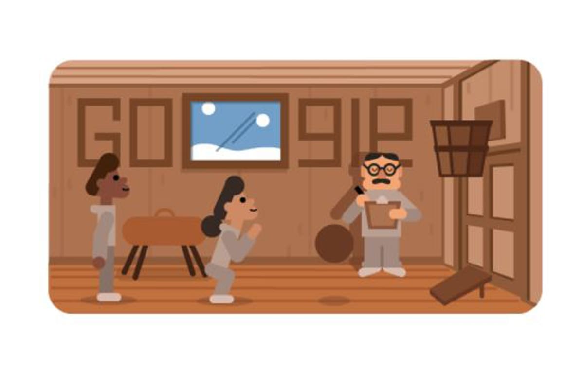 El profesor de educación física, médico y entrenador James Naismith inventó el 15 de enero de 1891 el juego conocido como básquet y Google lo homenajeó este viernes con su tradicional doodle
