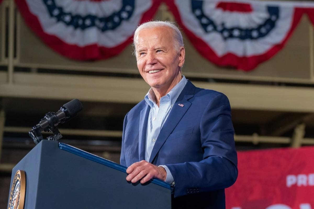 El profesor de historia Allan Lichtman ha predicho correctamente el resultado de nueve de las últimas diez elecciones en Estados Unidos. En la imagen, el mandatario actual Joe Biden
