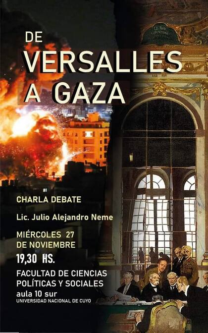 El profesor señalado por las actitudes antisemitas se quejó por la "censura" de una charla debate prevista para la semana próxima.