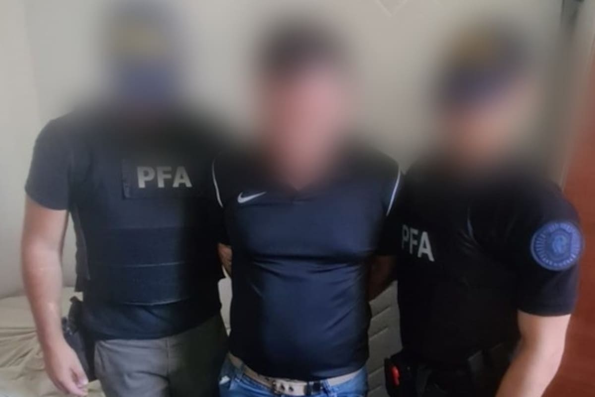 El prófugo colombiano fue detenido en la Ciudad.