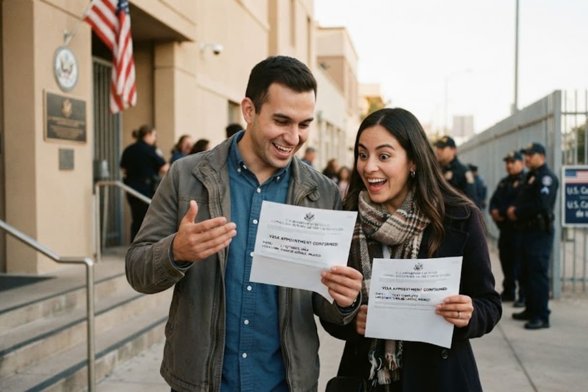 El programa de citas aceleradas para las visas de categoría B en Estados Unidos está disponible hasta el 31 de diciembre de 2026