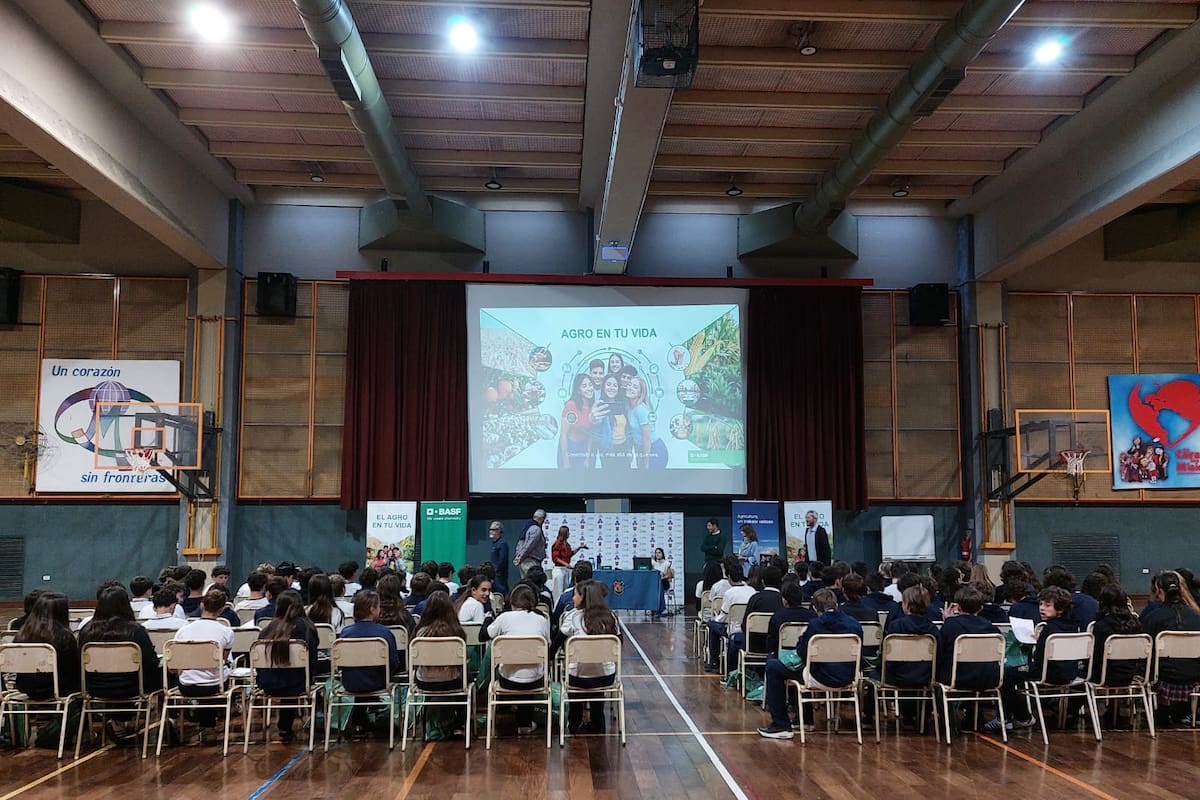 El programa “El agro en tu vida” incluye encuentros en escuelas públicas y privadas para abordar el rol de la agricultura