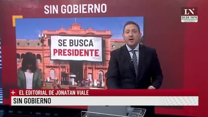 El programa +Realidad, con el editorial de Jonatan Viale por LN+, compite en el rubro a mejor programa periodístico de cable