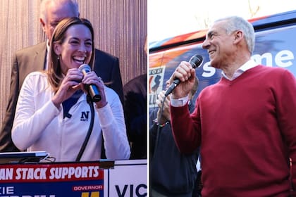 El promedio de las últimas encuestas muestra a la demócrata Mikie Sherrill como líder la carrera por la gobernación de Nueva Jersey con 50,9% de apoyo frente al 46,1% del republicano Jack Ciattarelli