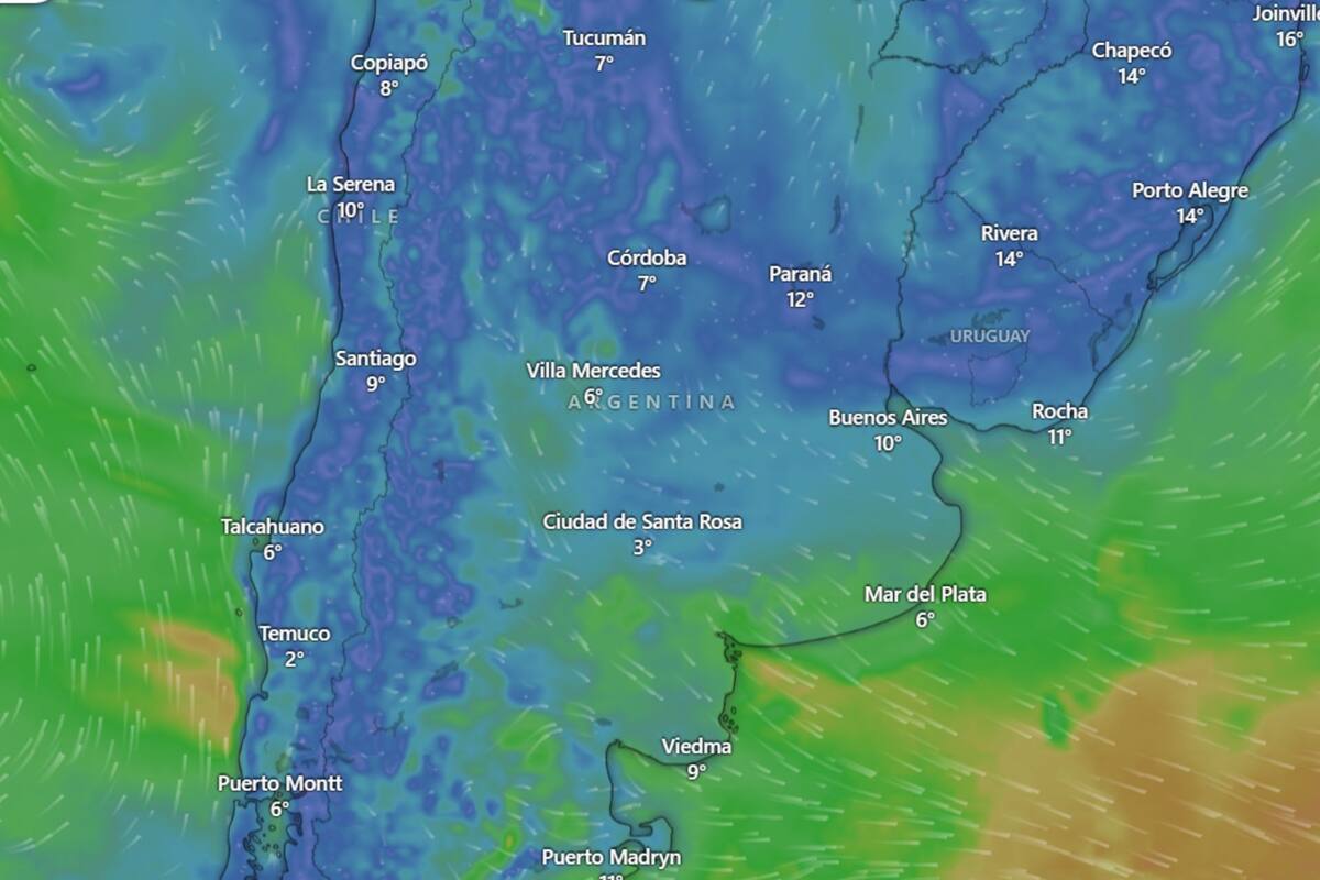 El pronóstico del clima para esta semana: una despedida con temperaturas variadas para cerrar las vacaciones de invierno