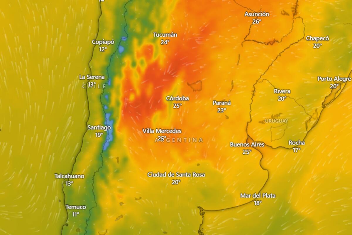 El pronóstico del clima para este fin de semana en AMBA