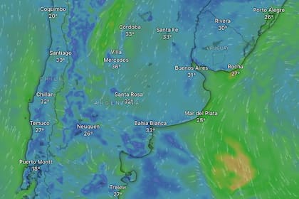 El pronóstico del Servicio Meteorológico Nacional para el AMBA detalla la evolución térmica prevista para las jornadas del sábado y el domingo