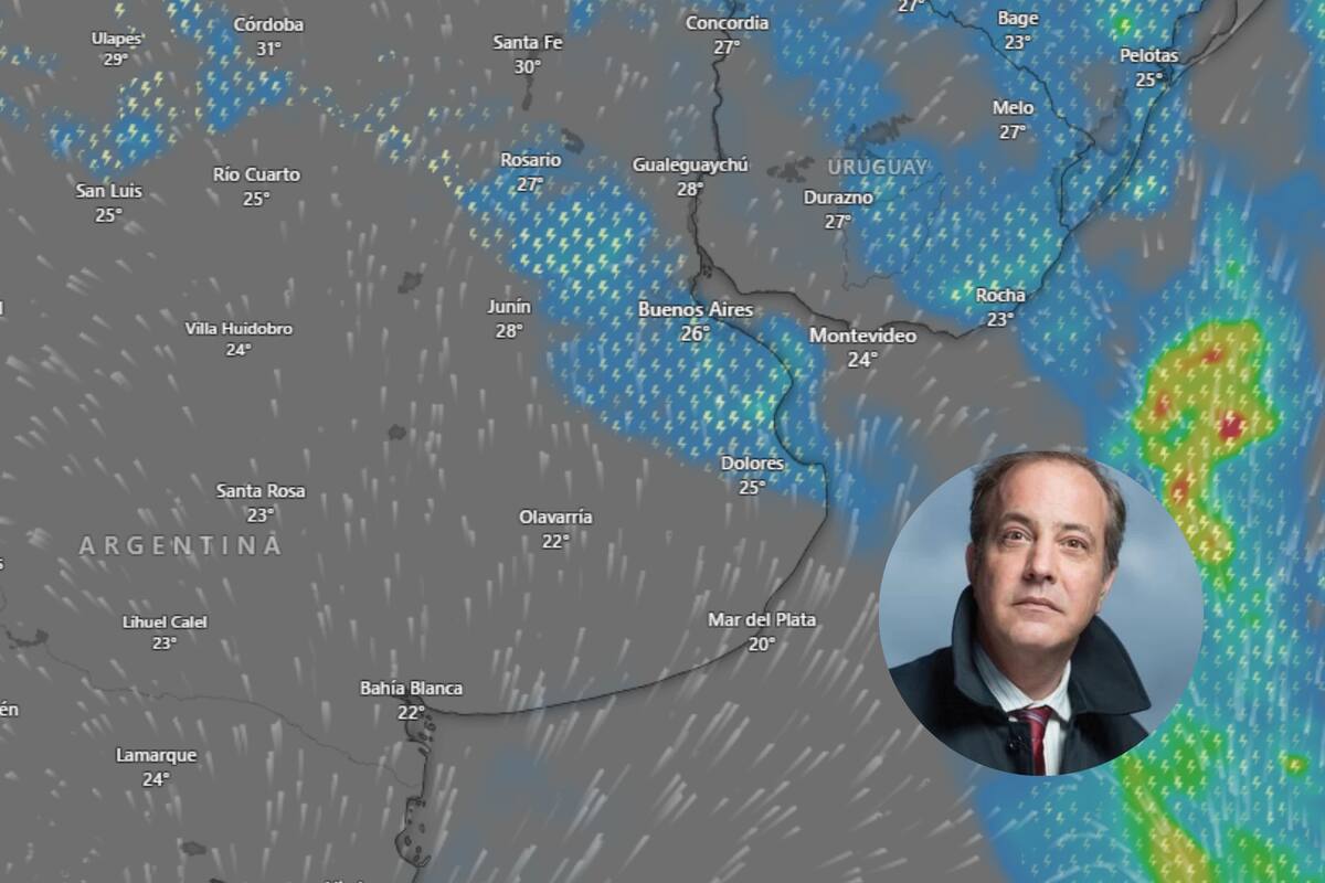 El pronóstico del tiempo del AMBA para la última semana de febrero, según Diego Angeli