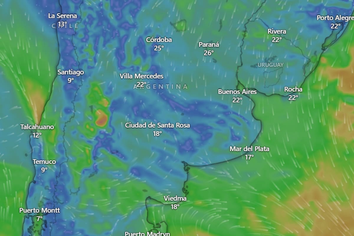 El pronóstico del tiempo en Buenos Aires para la semana