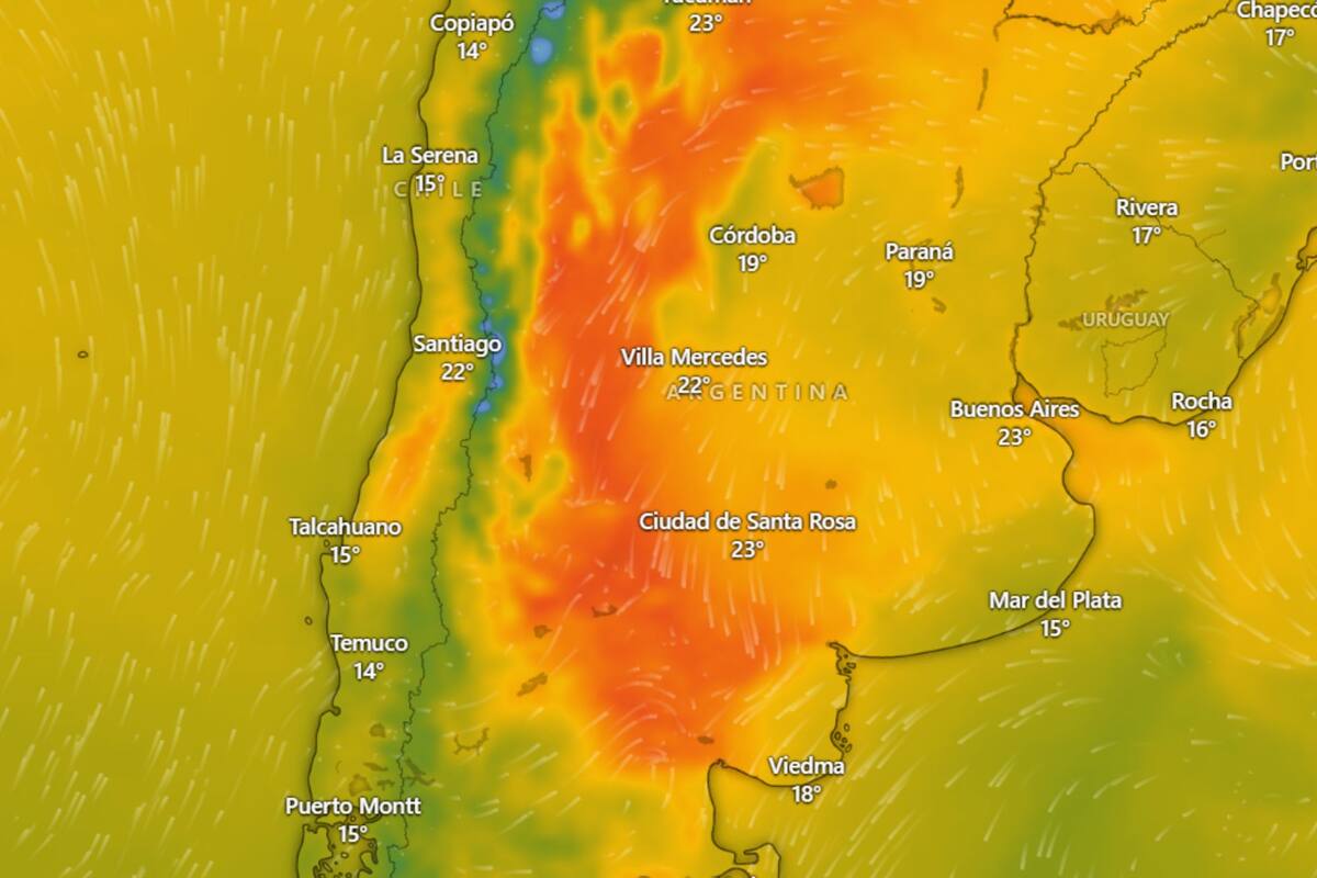 El pronóstico del tiempo para Navidad