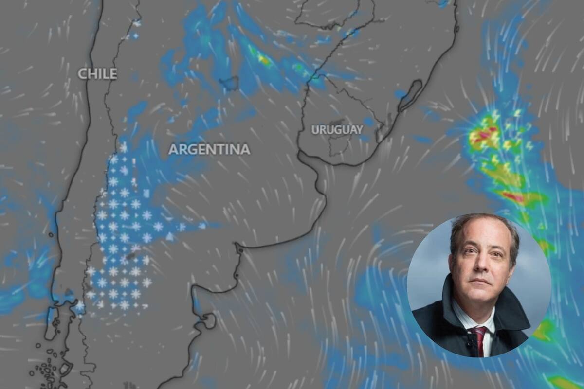 El pronóstico del tiempo para el fin de semana, según Diego Ángeli