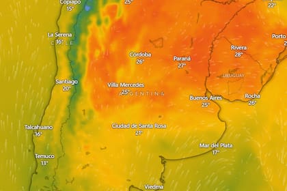 El pronóstico del tiempo para el primer fin de semana del año