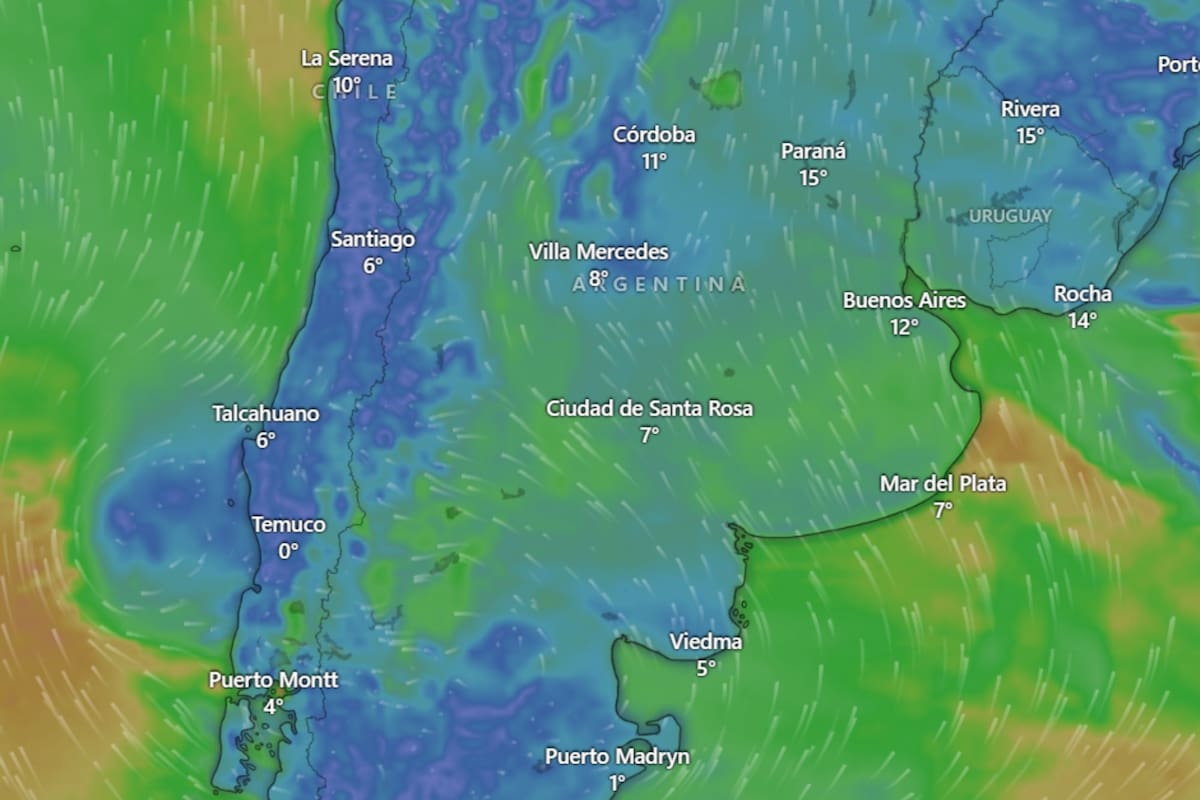 El pronóstico del tiempo para esta semana del 19 de agosto