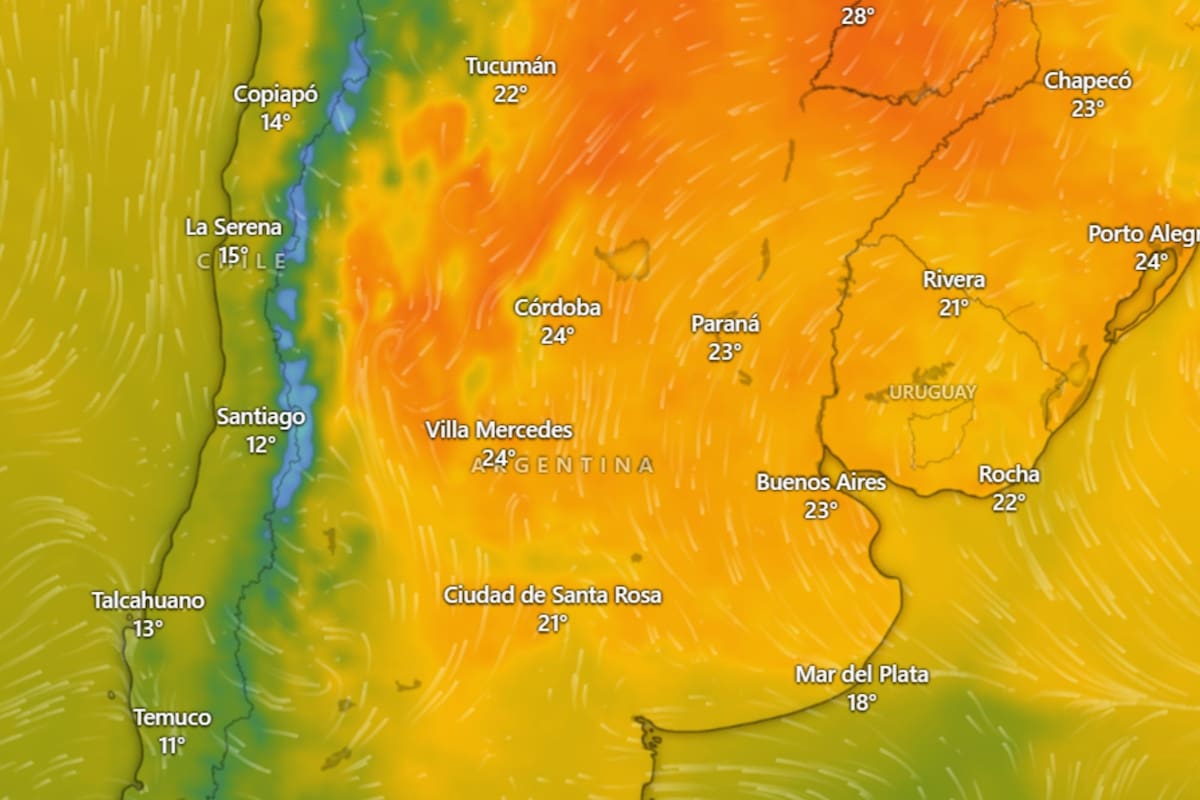El pronóstico del tiempo para este fin de semana