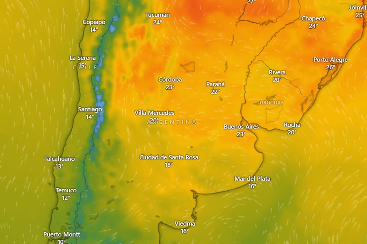 El pronóstico del tiempo para este fin de semana en AMBA