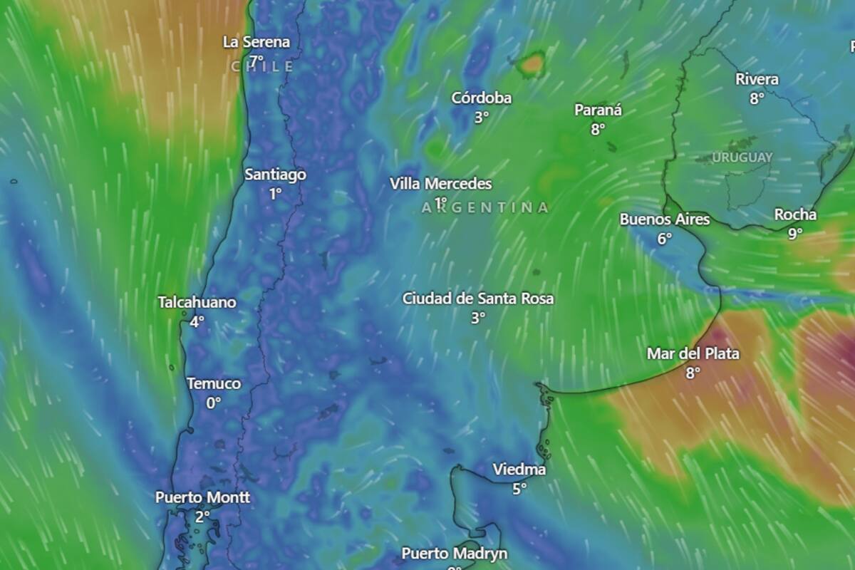 El pronóstico del tiempo para hoy y para el fin de semana