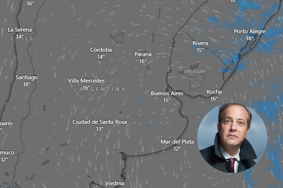 El pronóstico del tiempo, según Diego Angeli
