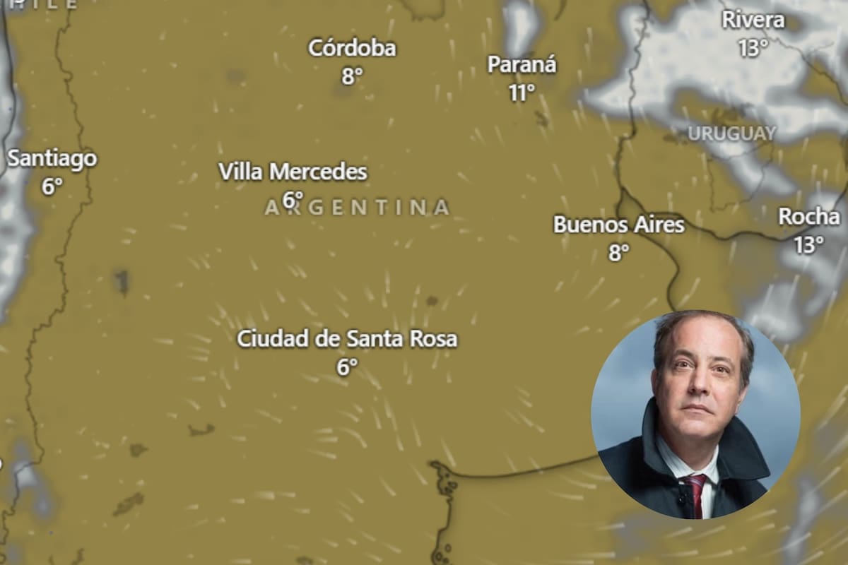 El pronóstico del tiempo, según Diego Ángeli