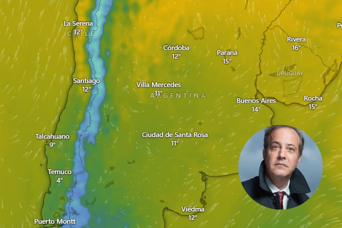 El pronóstico del tiempo, según Diego Angeli