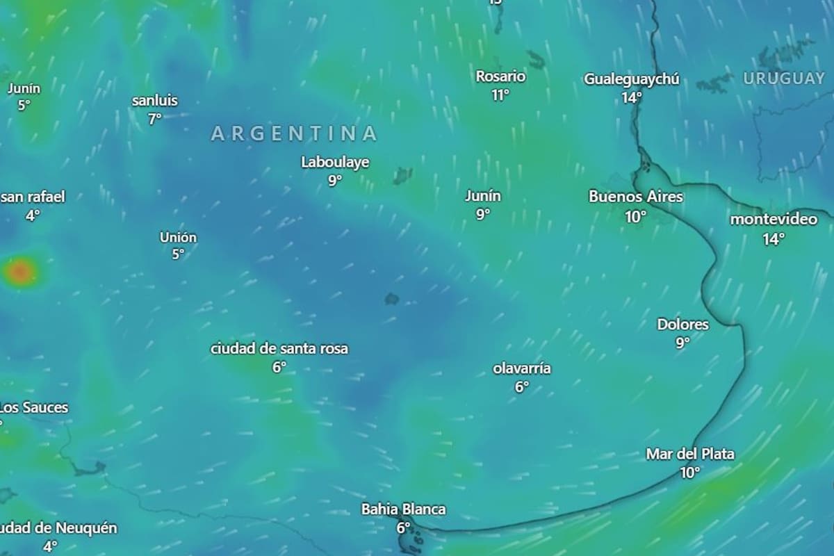El pronóstico para este fin de semana