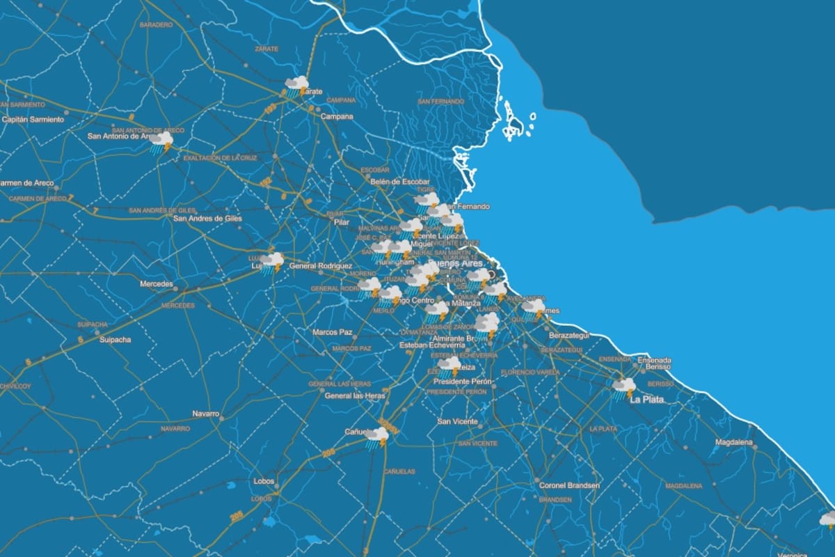 El pronóstico para la ciudad y provincia de Buenos Aires