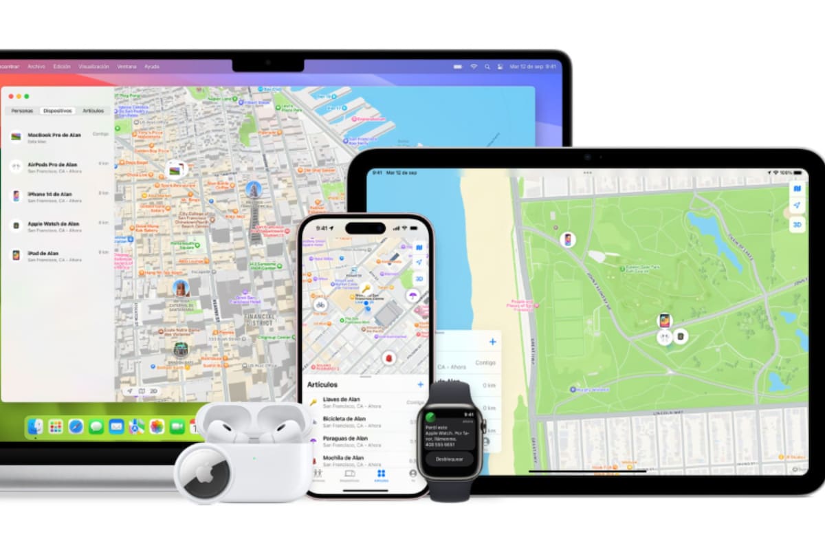 El propietario del objeto puede desactivar la ubicación compartida en cualquier momento, y el enlace generado caduca automáticamente después de siete días (Apple)