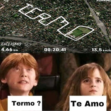 El propio Pedro Alfonso realizó memes para reírse de su equívoco mensaje para Paula Chaves