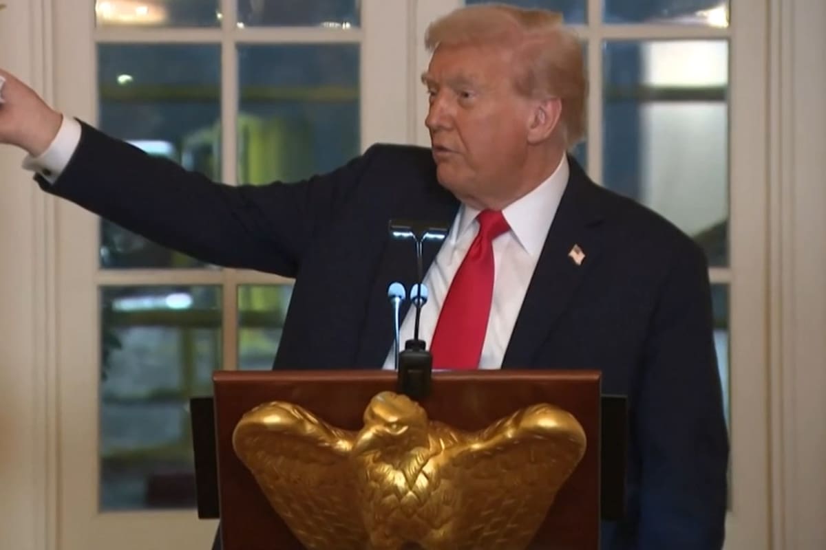 El prototipo de arco que Trump quiere levantar en Washington por los 250 años de la independencia