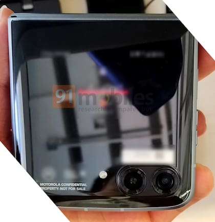 El prototipo de Maven, el nuevo Moto Razr con pantalla plegable filtrado por el sitio 91mobile