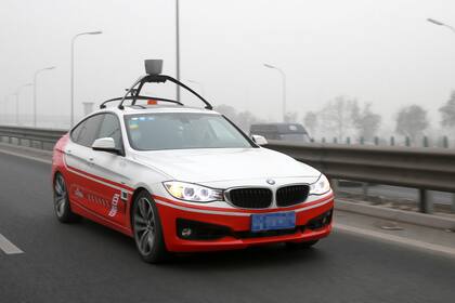 El prototipo de vehículo autónomo de Baidu recorre las autopistas del norte de Beijing